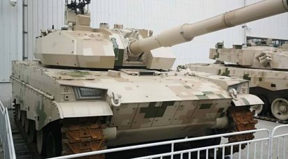 China presentó una versión actualizada del tanque ligero VT5