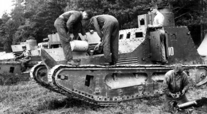 Strv m/21: первый танк шведской армии