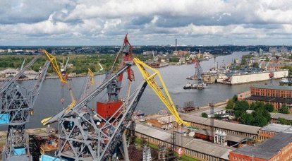 Baltic shipyard Yantar resumed work