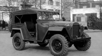 GAZ-67B - one of the symbols of the Great Patriotic