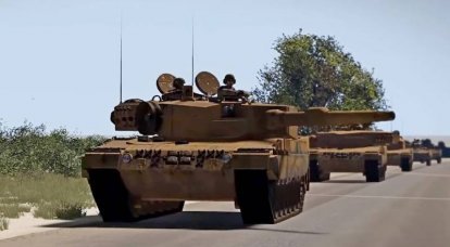 Turkish Army Leopard 2 falls victim to Kurdish rocket
