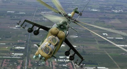 40 anni al leggendario elicottero da combattimento Mi-24 (parte 2) Modifiche A, B e D