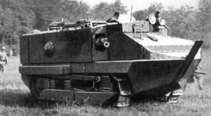 El tanque francés "Schneider" CA 1