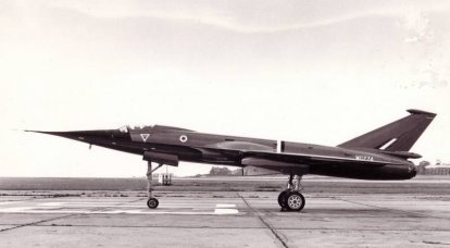 Сверхзвуковой исследовательский самолёт Fairey Delta 2