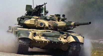 러시아 탱크 T-90C, 아랍 국가의 극단적 인 시험에 감동