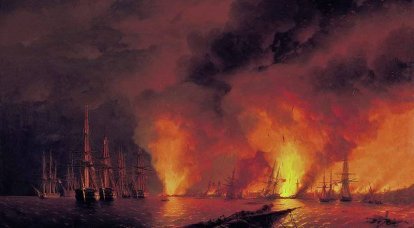 The last battle of the era of sailing vessels