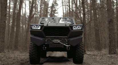 L'azienda ucraina ha mostrato il prototipo dell'auto blindata modulare Inguar-3
