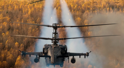 Orosz támadóhelikopterek