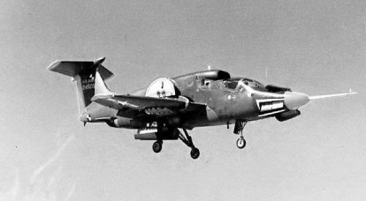 実験航空機Ryan XV-5 Vertifan（アメリカ）