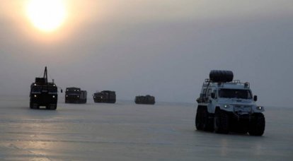 Novos veículos militares estão sendo testados no Ártico