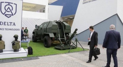 Грузия представила новый самоходный 120-мм миномётный комплекс