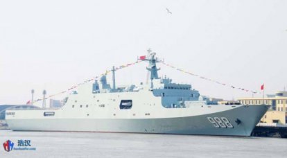 The Chinese Navy received another landing ship dock