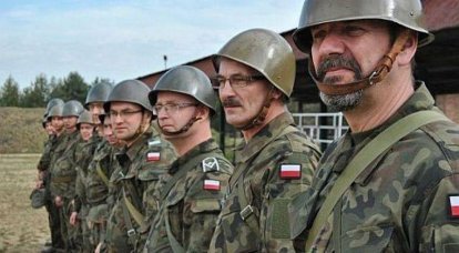 在与俄罗斯交战的情况下，党派军队在波兰接受训练