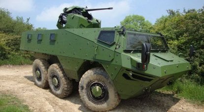 Новинка французской  военной бронетехники – БТР VAB Mk3