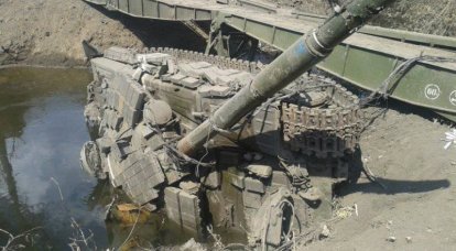 Gebrochene ukrainische Ausrüstung im "südlichen Kessel"