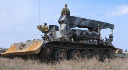 The project of armored repair and recovery vehicle BREM-3
