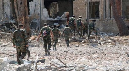 Сирийские войска зачистили освобождённый от террористов район на востоке Алеппо
