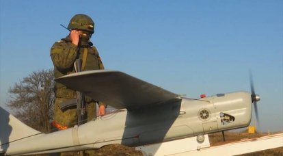 Intelligens och justering: UAV "Orlan-10" i specialoperationen