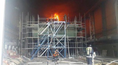 Пожар на тральщике «Георгий Курбатов», строящемся в Петербурге, потушен