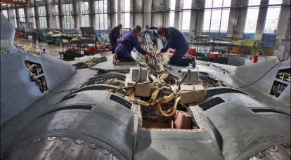 在莫斯科生产米格-29