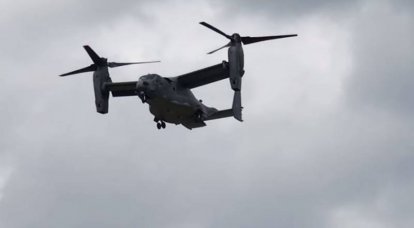 Pentágono V-22 Osprey acidente problema reconhecido não resolvido