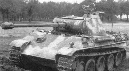 Infrared devices for German tanks