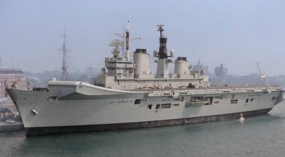 Former flagship of the British fleet "Illastrius" is sent to the scrap
