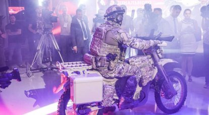 Российский спецназ получит электромотоциклы