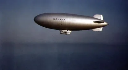 미국 비행선과 독일 잠수함 간의 전투 역사상 유일한 사례