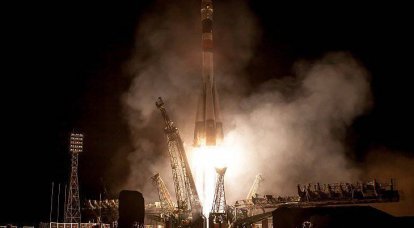 Start der Sojus-Raumsonde TMA-09M aus Baikonur