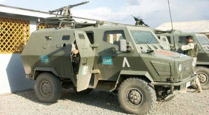 Light armored car Boneschi MAV 5