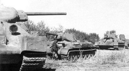 Once again about tanks, Soviet and German