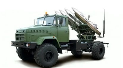 반능동 레이더 유도 시스템을 갖춘 공중전 미사일을 기반으로 한 우크라이나 및 중국 방공 시스템