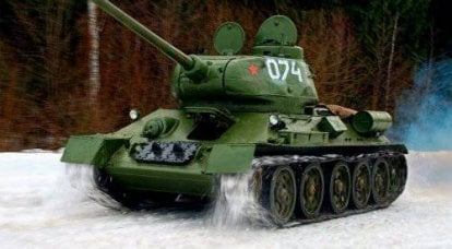 탱크 T-34 : 화재 및 책략