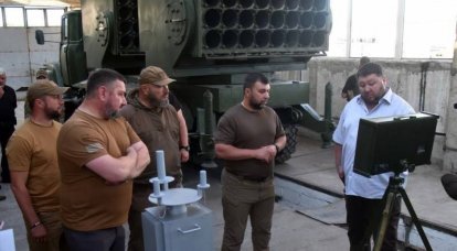 Подразделение НМ ДНР получило на вооружение модернизированные  РСЗО «Чебурашка»