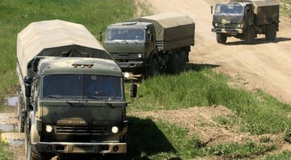 A military KamAZ exploded in the Kursk region