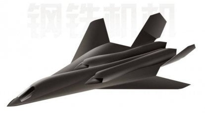 China showed a model of a new bomber