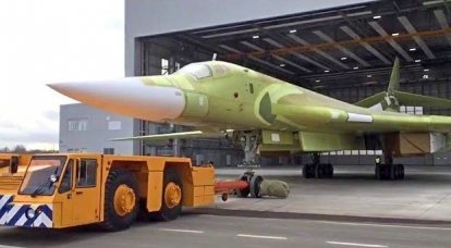 First shots: rolling out a new Tu-160М2 hit the video