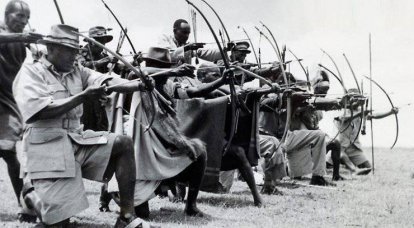 Mau Mau movement. "Kenyan safari" British colonialists