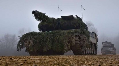 Die westliche Presse gab bekannt, dass russische Soldaten "Angst vor Leopard-2-Panzern" haben.