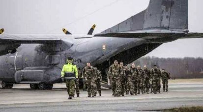 Очередная группа французских военных прибывает в Эстонию