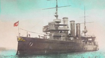 La naissance du croiseur "Medzhidiye"
