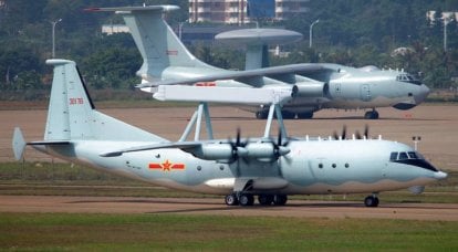 AWACS aircraft based on Chinese analogues An-12