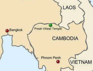 Conflit frontalier entre le Cambodge et la Thaïlande