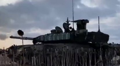 Минобороны показало работу экипажей танков Т-90 в зоне СВО