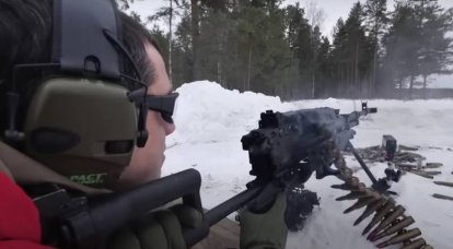 Russian "Kord": The only machine gun in its class that allows you to fire from your hands