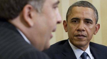 Визит Саакашвили в США: Обама похвалил подопечного