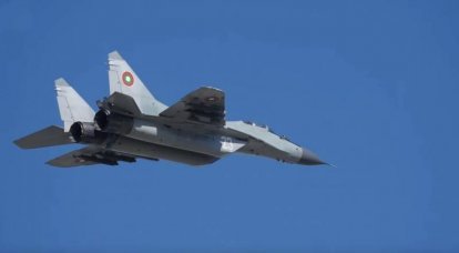 Mídia búlgara: a Rússia esgota o nosso MiG-29