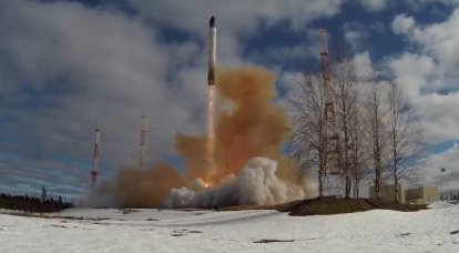 Tests of ICBM "Sarmat" on the eve of completion