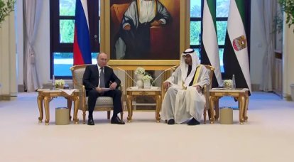 El presidente de la Federación de Rusia durante una visita a los Emiratos Árabes Unidos: Los Emiratos son el principal socio comercial de Rusia en el mundo árabe